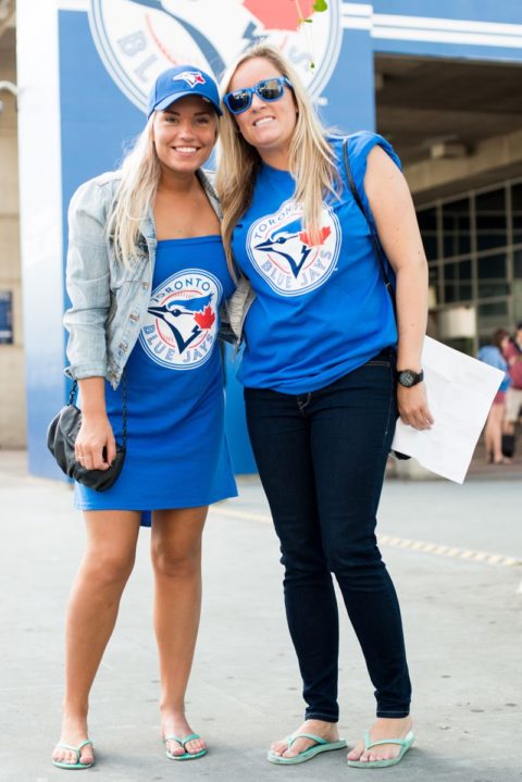 Street Style: Toronto Blue Jays fans
