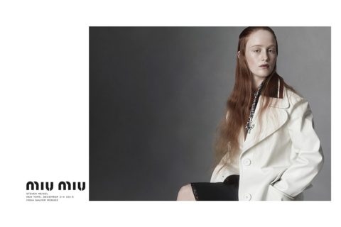 spring 2016 fashion ads miu miu