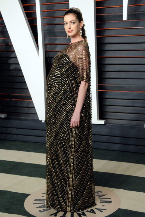 Oscars 2016 after party Anne Hathaway