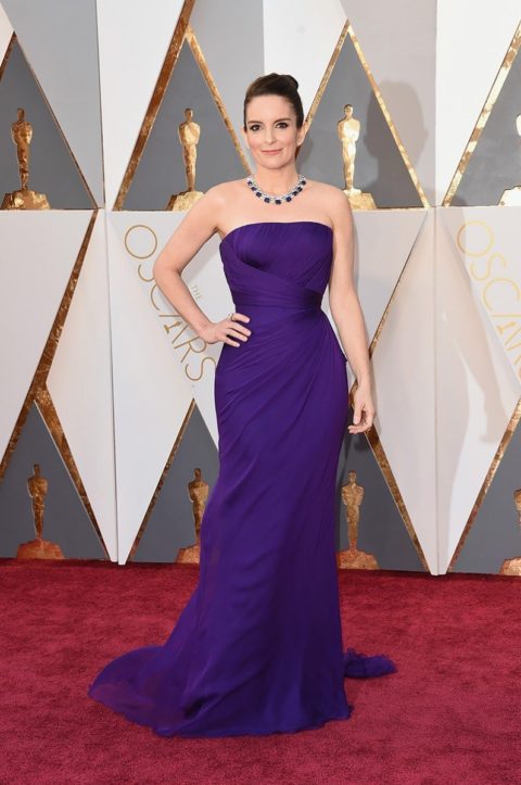 Oscars 2016 red carpet Tina Fey 07