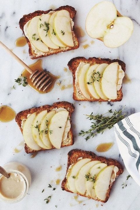 healthy toast recipe