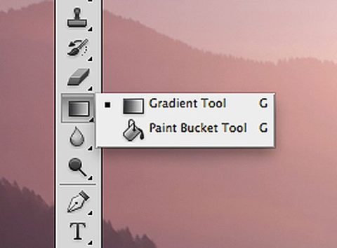 how to photoshop gradient tool