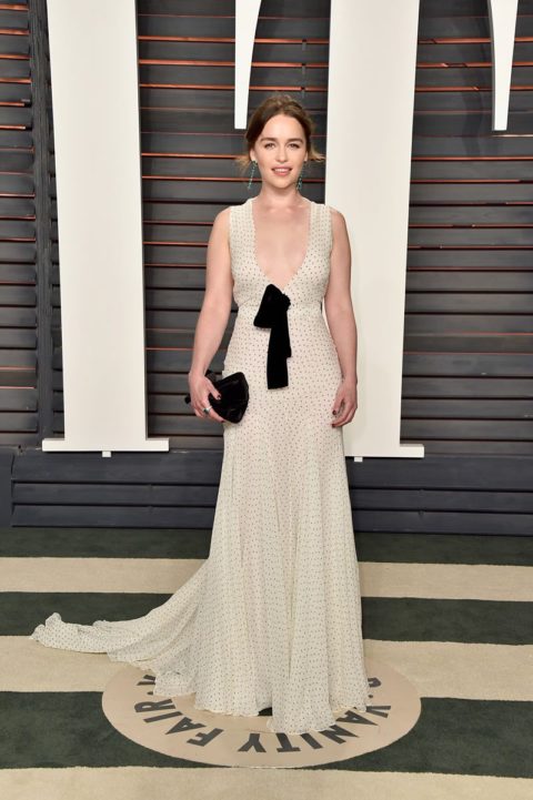 Oscars 2016 after party Emilia Clarke