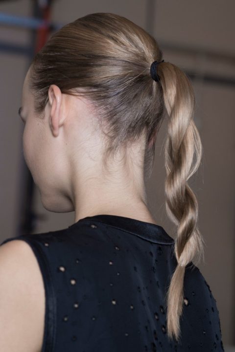 spring beauty 2016 trends ponytails and braids jw anderson
