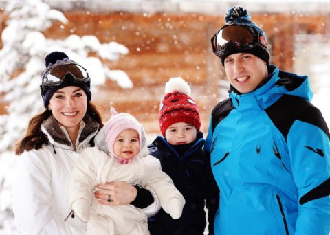 Kate Middleton family ski 01