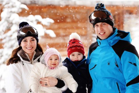 Kate Middleton family ski 01
