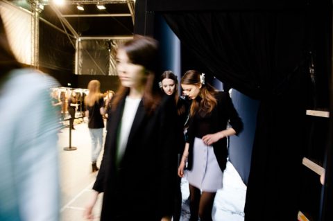 paris fashion week backstage