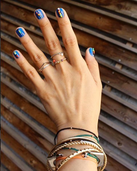 bracelet nails trend
