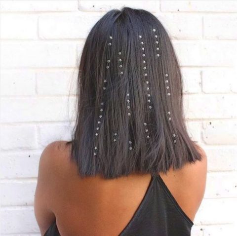 Introducing hair gems, the dreamy Instagram trend that's throwing back to  the '90s - FASHION Magazine