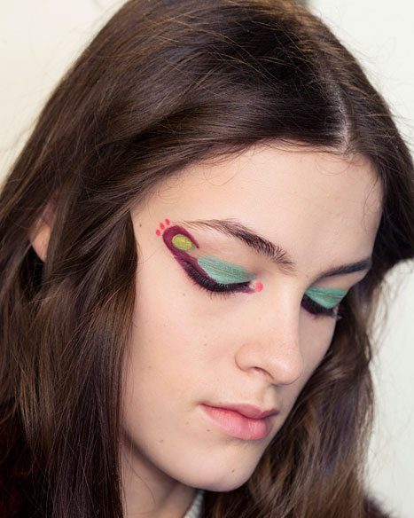fall beauty 2016 colourful makeup trend