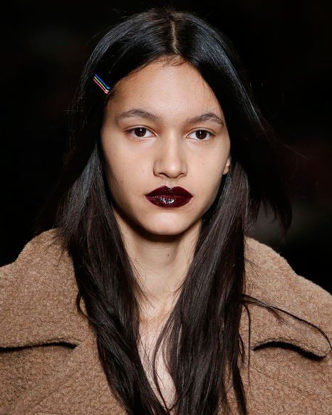 fall beauty 2016 dark lips trend