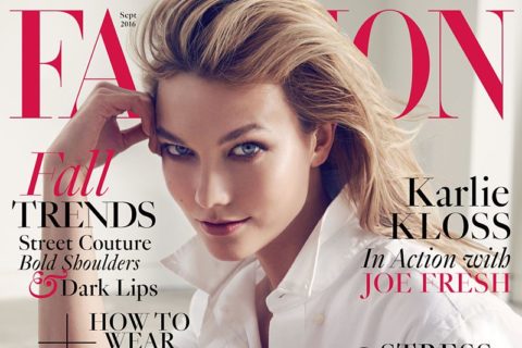 fashion magazine september 2016 cover karlie kloss
