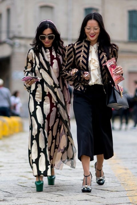 Street Style Milan Fashion Week Spring 2017