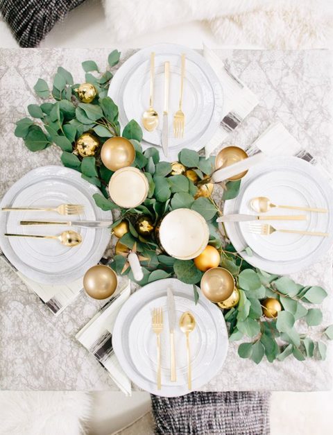 Easy Holiday Table Setting Ideas, Simple Setting Table