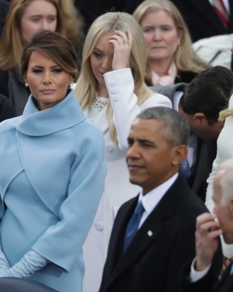 Melania Trump Wears An American Designer Label for the Inauguration