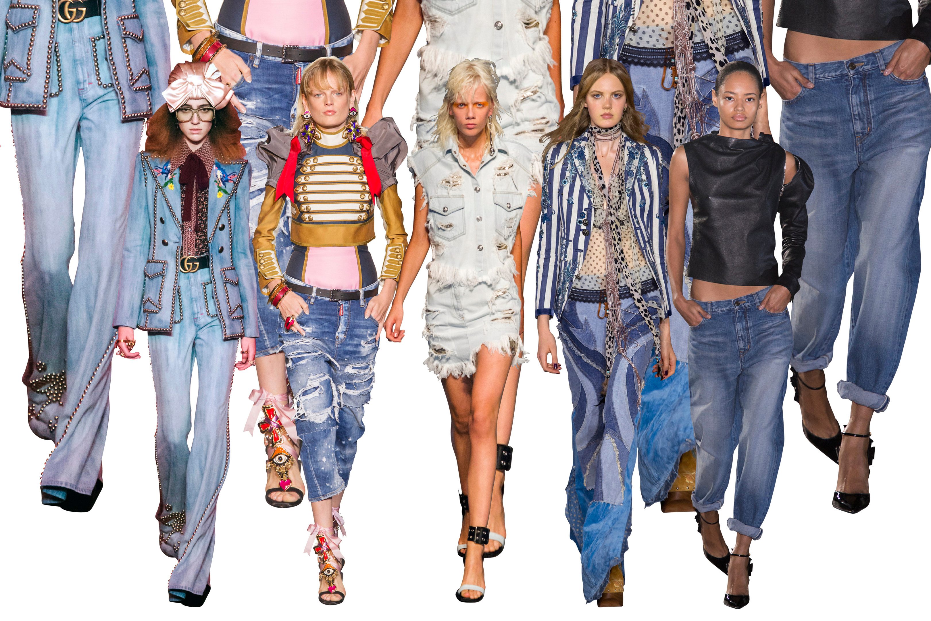 forråde slette jungle Spring 2017 Trend Report: The Coolest New Ways to Wear Denim - FASHION  Magazine
