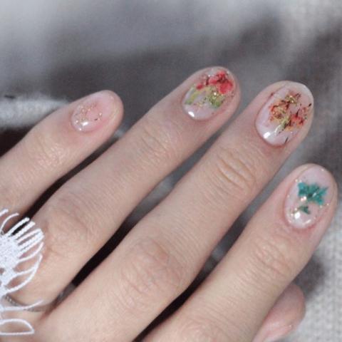 Dry Flower Nails