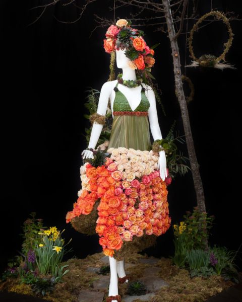 Fleur de Villes Floral Mannequin Exhibition