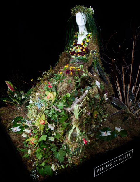 Fleur de Villes Floral Mannequin Exhibition