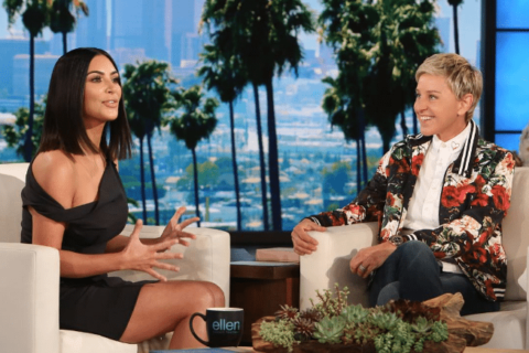 Kim Kardashian Ellen Degeneres Interview