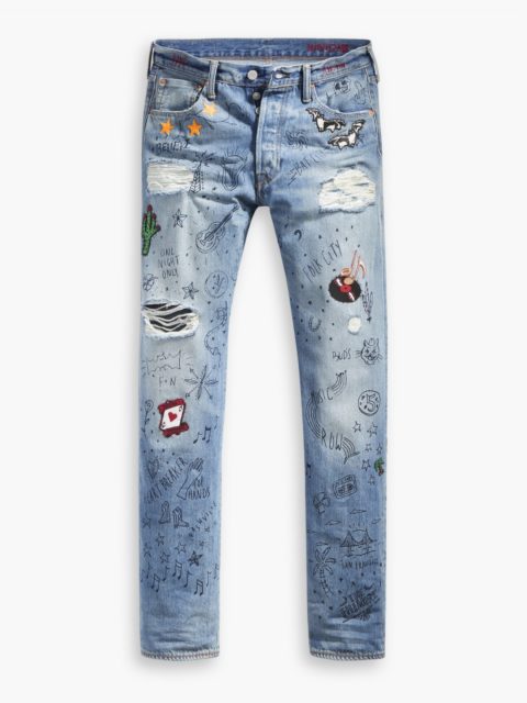 when were levi 501 jeans invented
