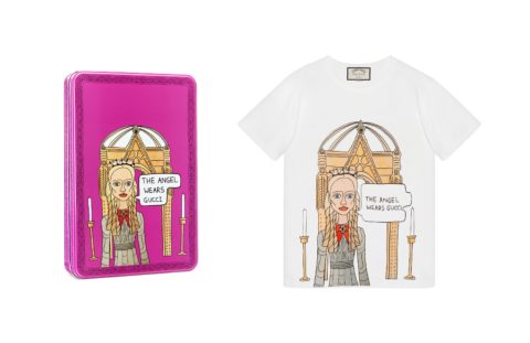 Gucci Teamed Up With Illustrator Angelica Hicks to Design 11 Limited-Edition Tees