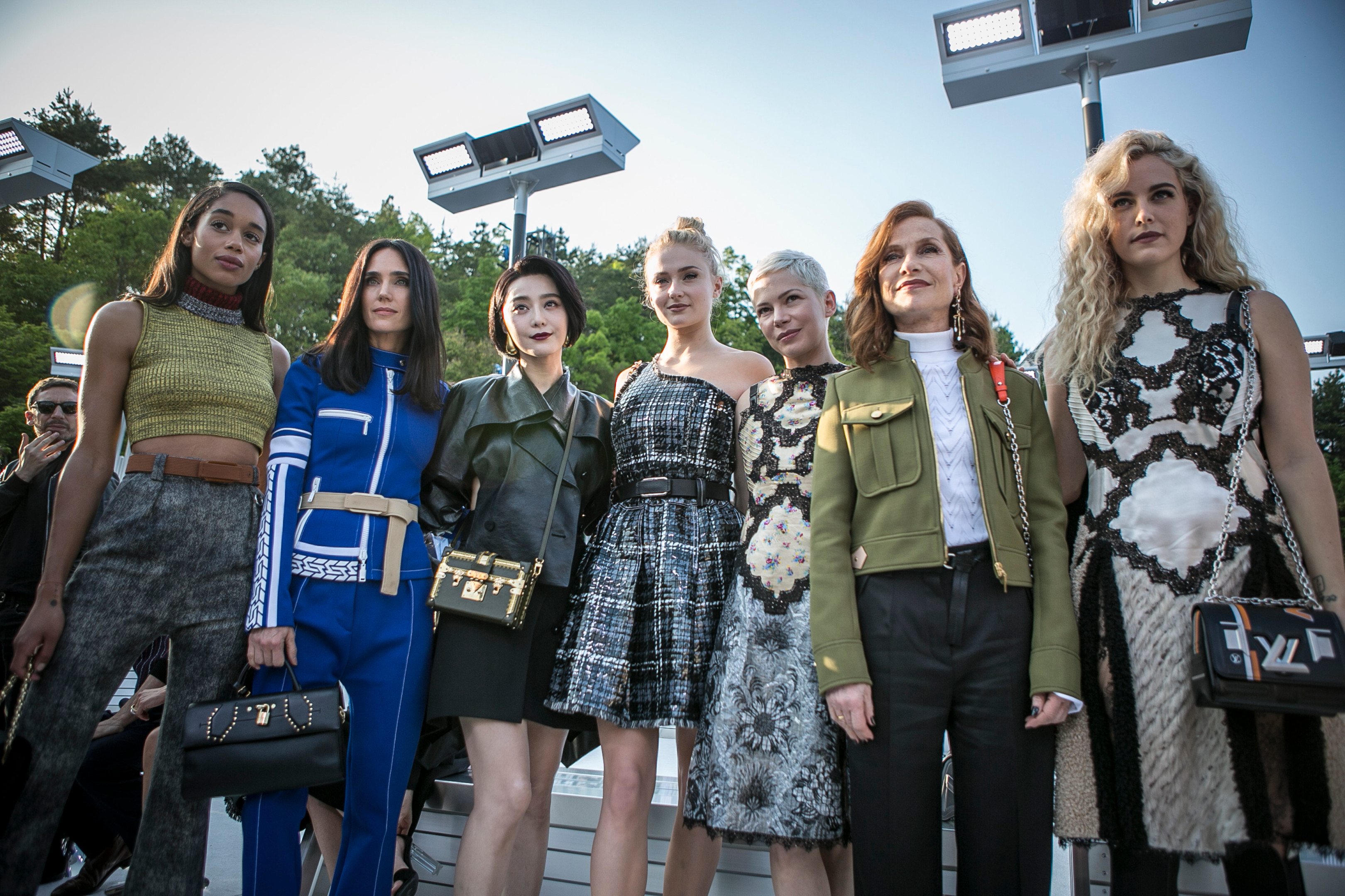 Louis Vuitton Cruise 2018: See the Best Dressed Celebrities + Top Runway  Looks - FASHION Magazine