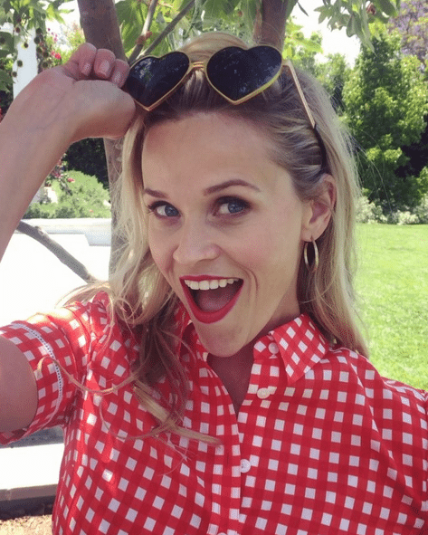 Reese Witherspoon gingham