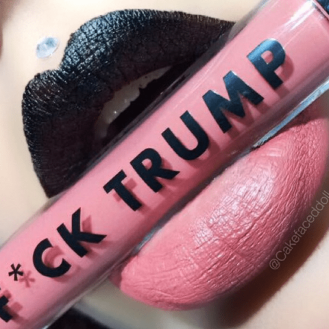 f*ck trump lipstick