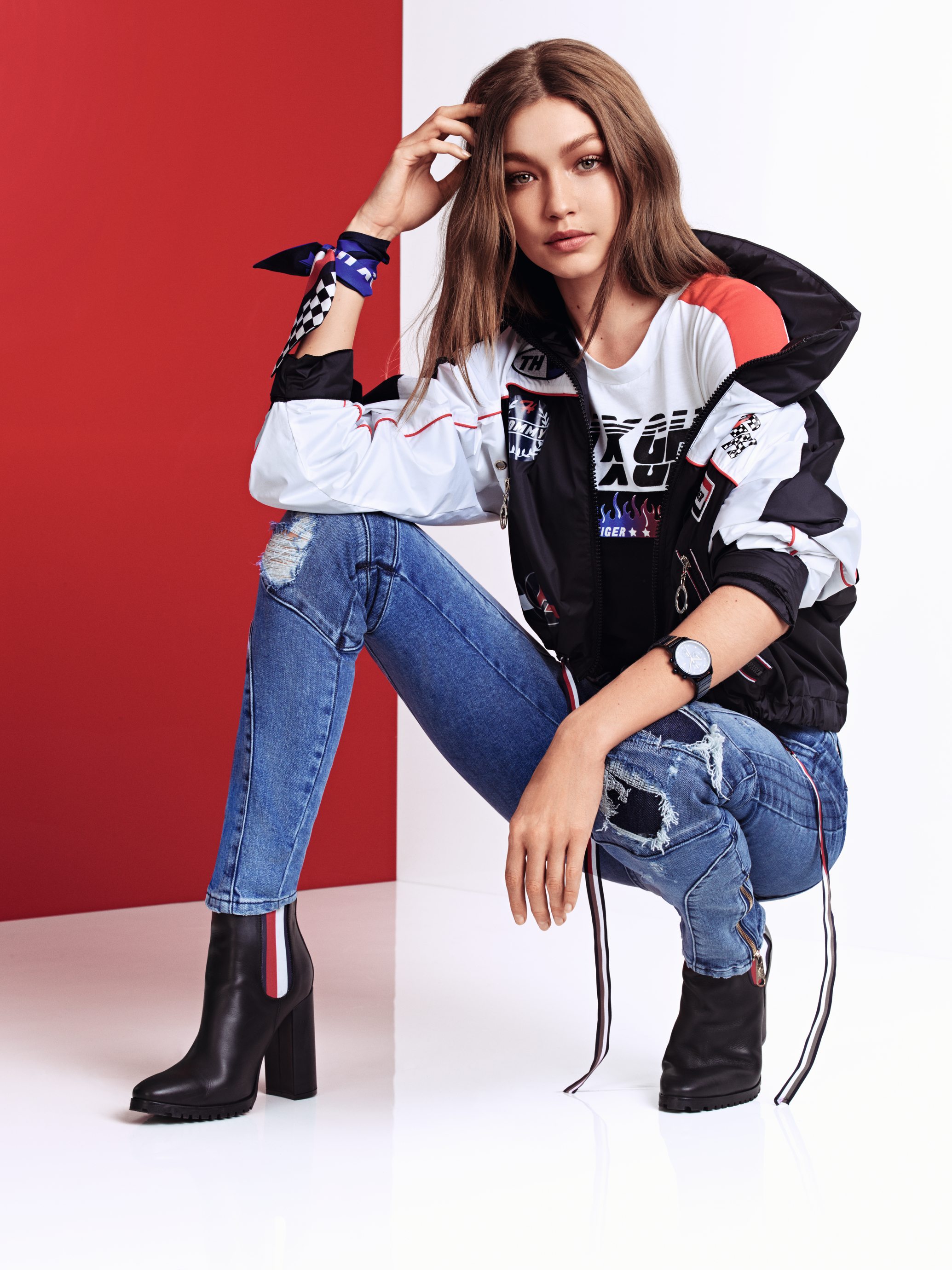 Gigi Hadid x Tommy Launch New Speed-Inspired Collection - FASHION Magazine
