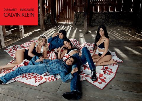 Kardashian and Jenner Calvin Klein Ads