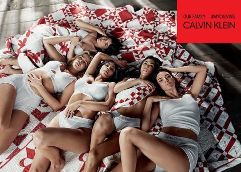 Kardashian and Jenner Calvin Klein Ads