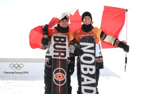 Canadian Snowboard Freestyle Team Wears Burton