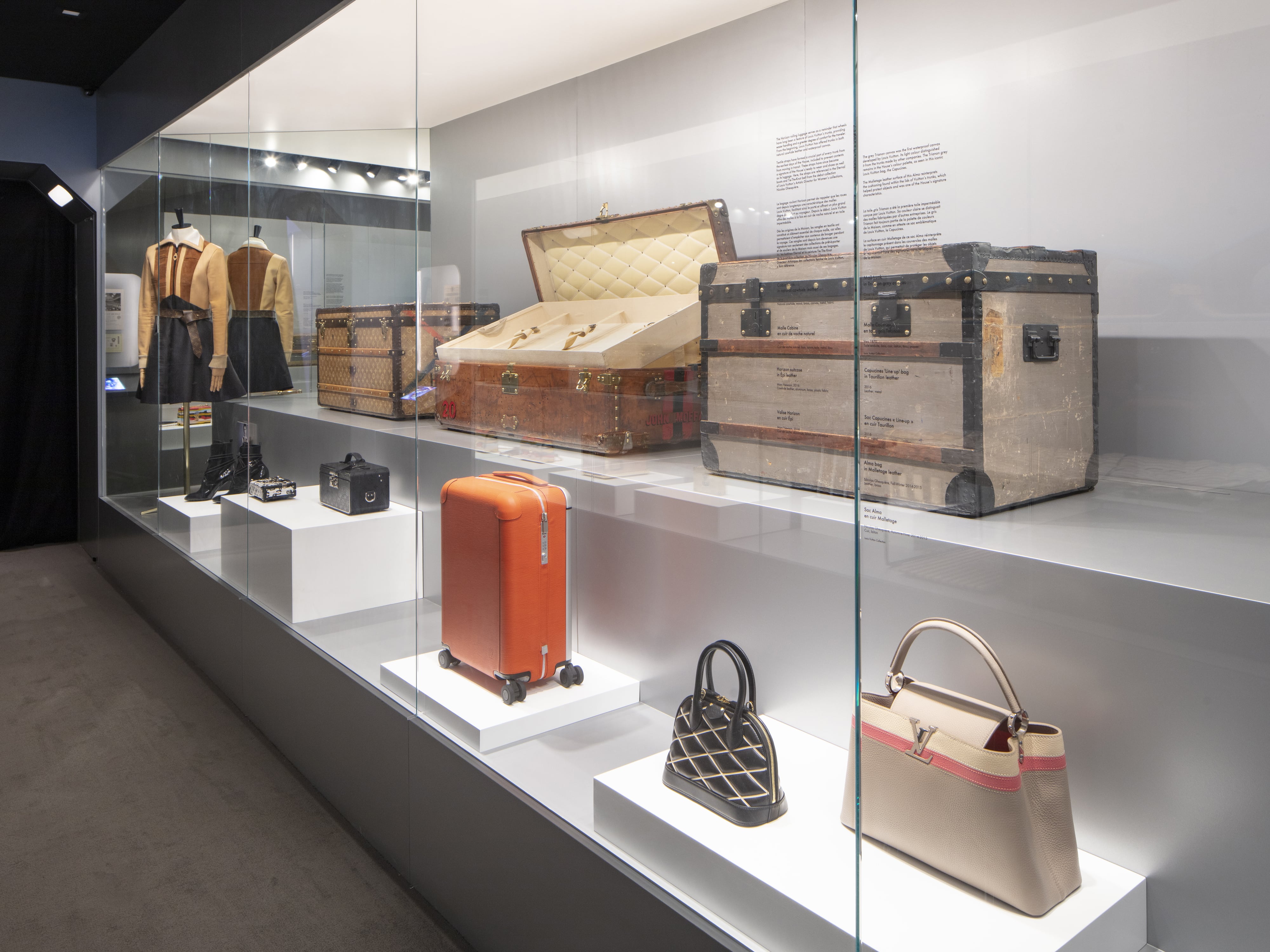Louis vuitton time capsule exhibition hi-res stock photography and