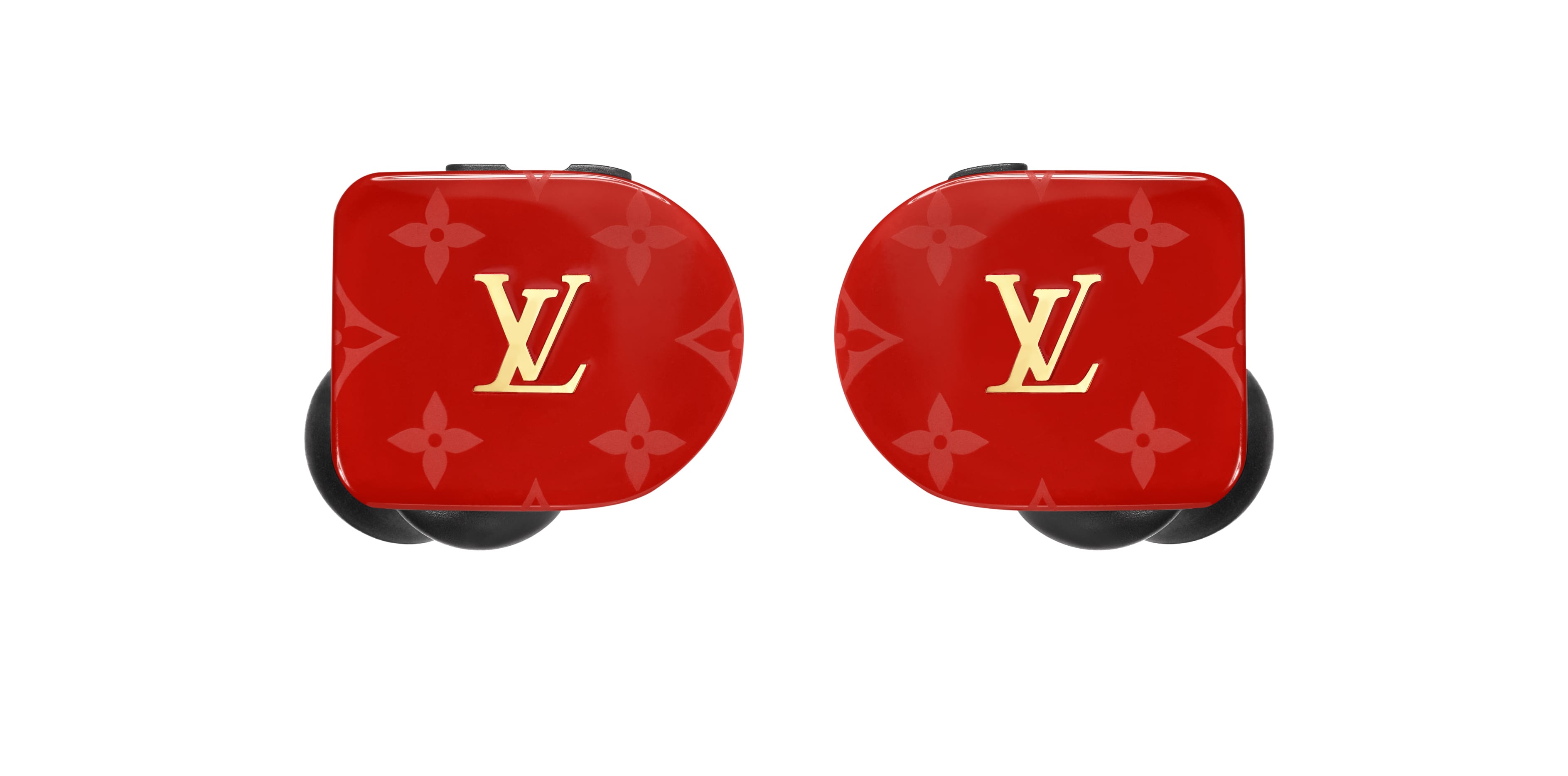 Louis Vuitton wireless headphones Red Synthetic ref.173808 - Joli