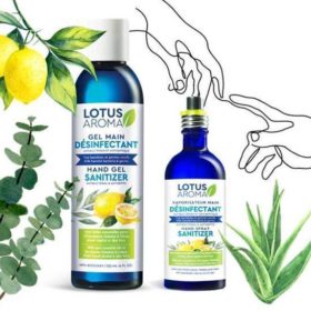 Lotus Aroma hand sanitizer