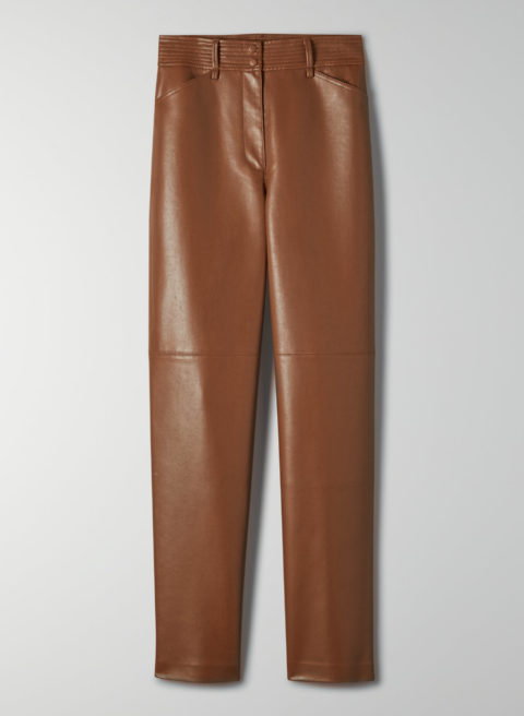 Aritzia Leather Pants