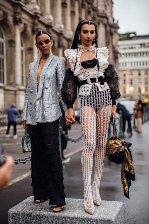 paris fashion week street style spring 2021