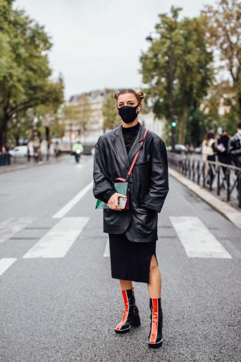 paris fashion week street style spring 2021