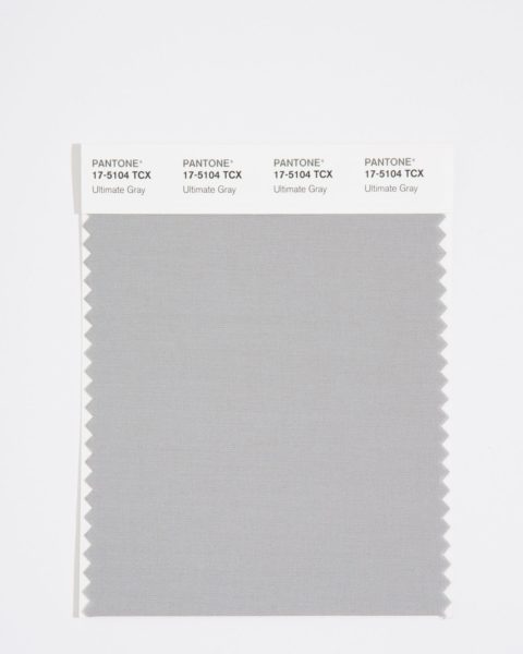 Ultimate Grey Pantone Color of the Year 2020