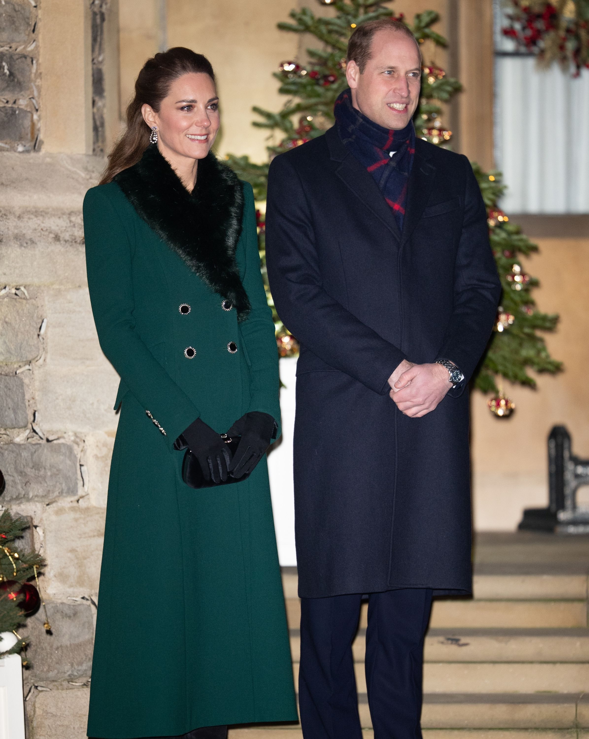 Kate Middleton royal train tour coats