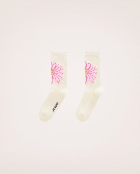 Les chaussettes Fleurs Printed socks.