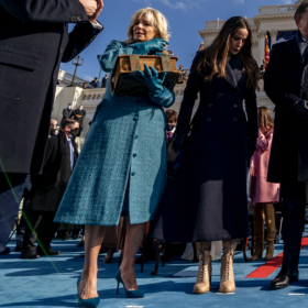 A photo of the Bidens at the 2021 Inauguration