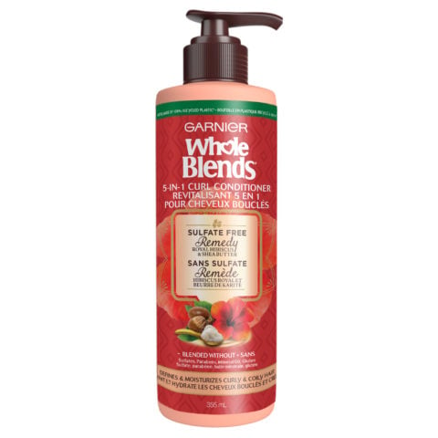 Garnier Whole Blends Sulfate Free Remedy Royal Hibiscus & Shea Butter 5-in-1 Conditioner