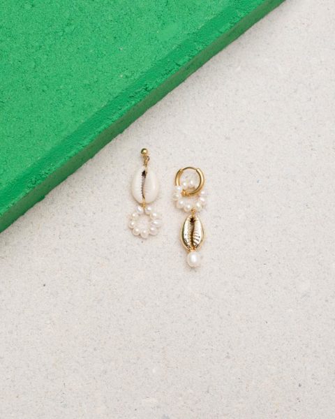 Éliou shell earrings