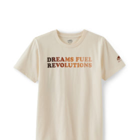 A Roots T-shirts designed in collaboration with Revolutionnaire