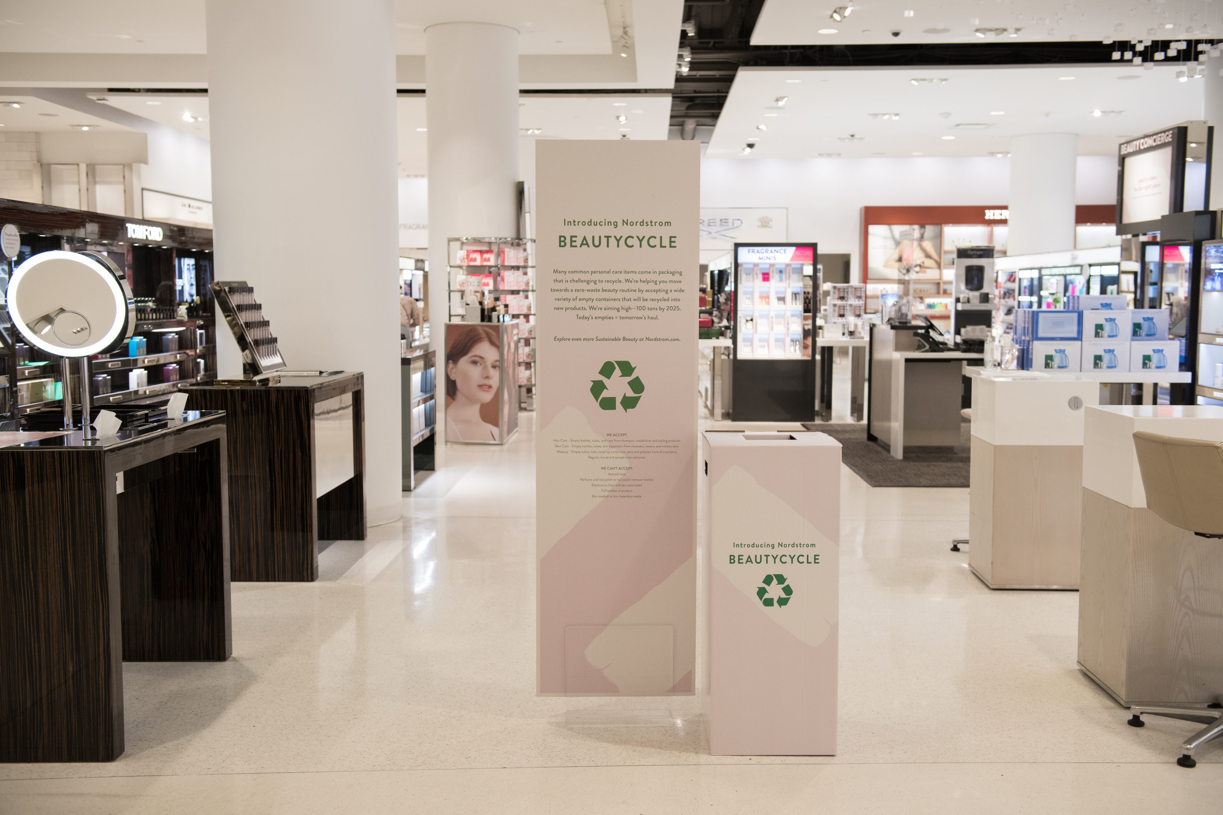 Nordstrom Beautycycle Has Officially Launched in Canada