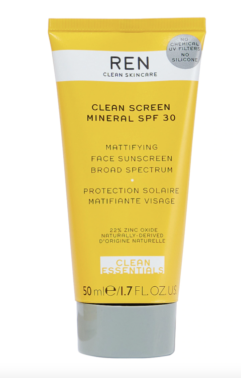 REN Skincare Clean Screen Mineral SPF30: Mattifying Face Sunscreen