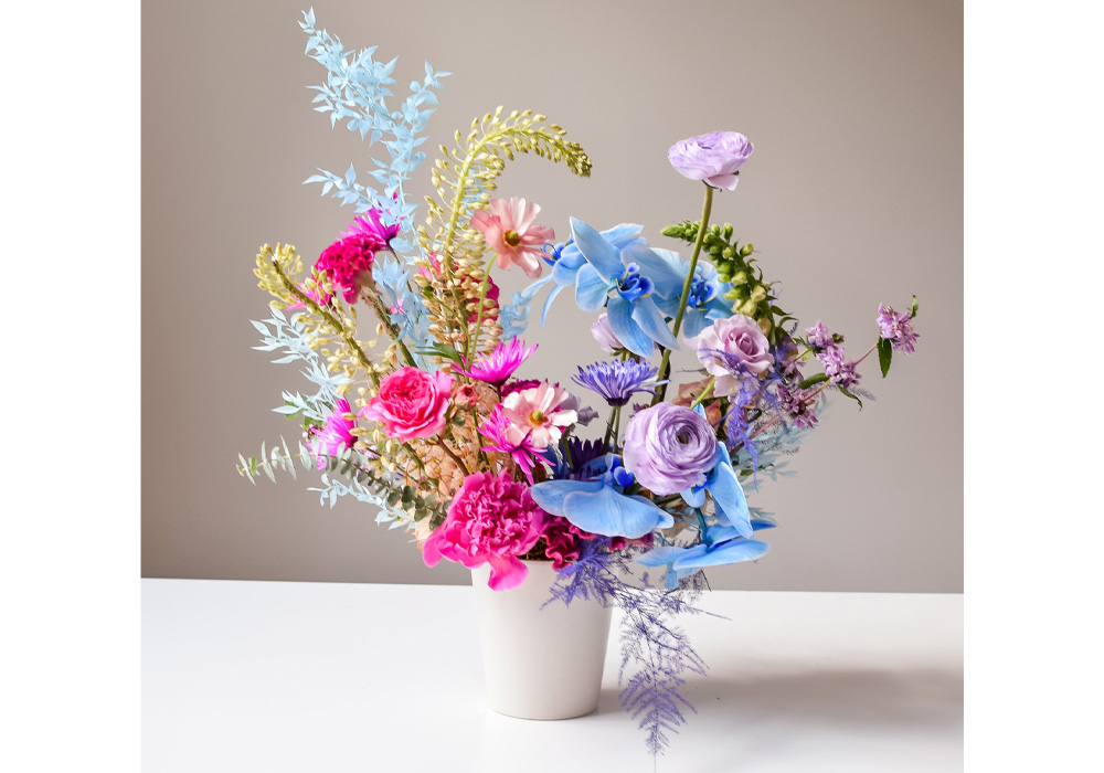 home office upgrades: flower subscription service
