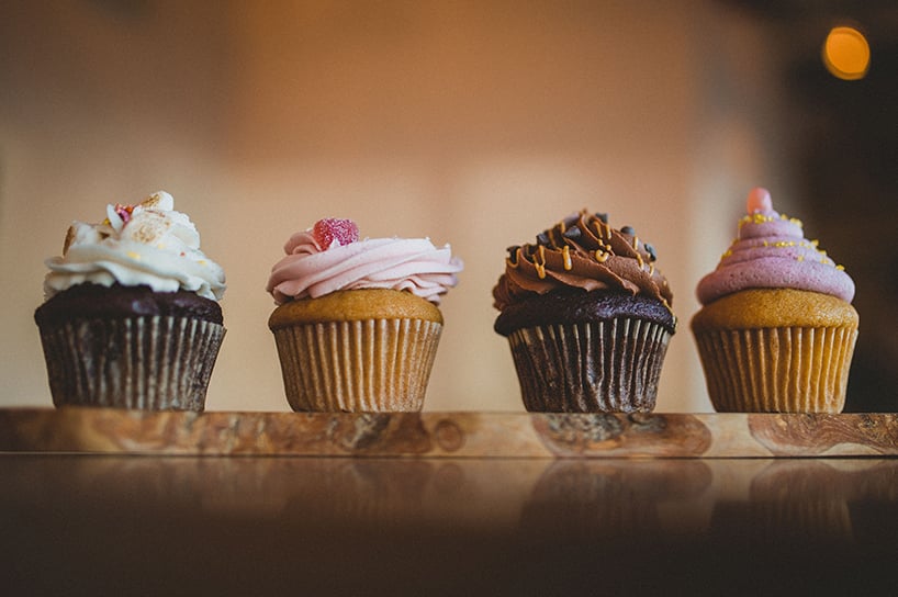 Cupcakes from Edible Flours in Vancouver (Photo: Courtesy Tosha Lobsinger)